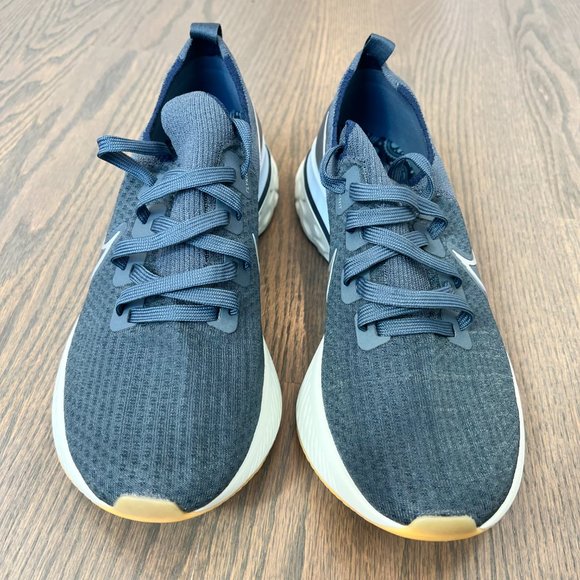 Nike Air React Infinity Run Running Shoes Blue Fox / Silver Sz 9 CD4371 401 - Picture 5 of 8